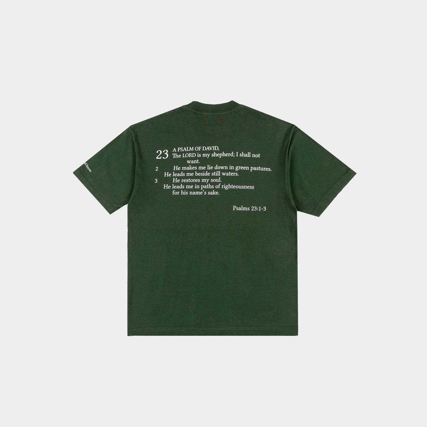 FOUNDATIONS TEE - PASTURE GREEN